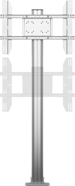 Produktbild Multibrackets M Display Stand 180 Single Silver w. Floormount (60 kg, 23" - 63")