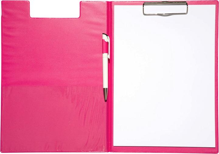 Immagine prodotto Maul Cartella per appunti con copertina in lamina, DIN A4, rosa (21 x 29,5 cm)