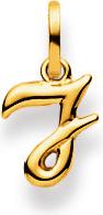 Image du produit Natsumi Schmuck Pendentif lettre J en or jaune 18K/750 (750/18 K Or jaune)