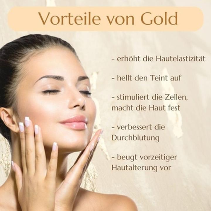 Actual product image Green Idea Face Cream with 24k Gold for Mature Skin