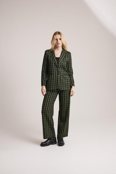 Actual product image Ichi IHKATE HOUNDSTOOTH OVERSIZE BL 20120294 (XL)