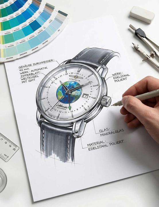 Produktbild Zeppelin 84681 (Analoguhr, 42 mm)
