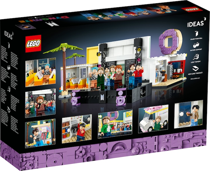 Actual product image LEGO Ideas BTS Dynamite (21339, LEGO Ideas, LEGO Rare Sets)
