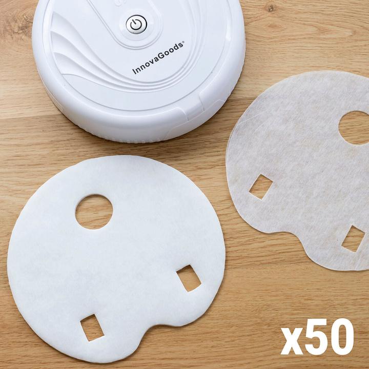 Actual product image InnovaGoods Replacement mops for cleaning robots Pack of 50 units