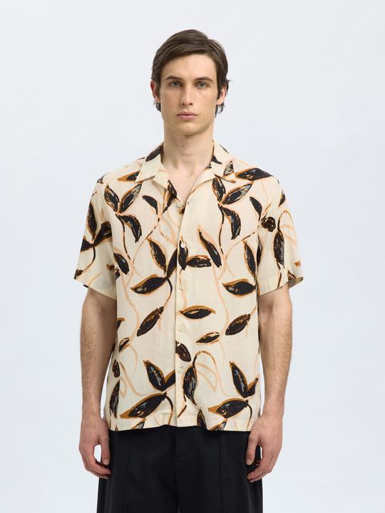 Image du produit Selected Chemise à manches courtes imprimée (S)