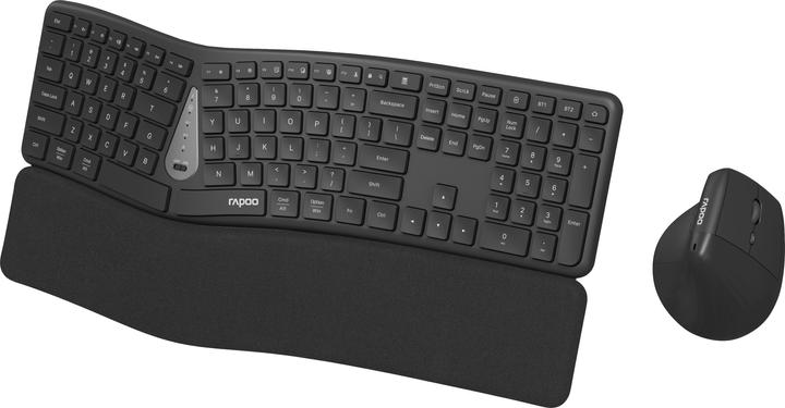 Rapoo 8810M Kit de bureau ergonomique (CH, Sans fil)