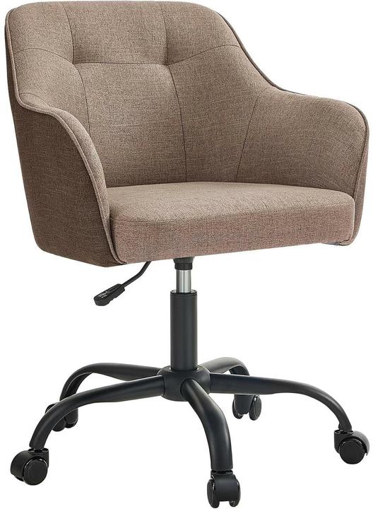 Produktbild Songmics Bürostuhl mit Fusskreuz, Braun, Produkttyp: Bürostuhl