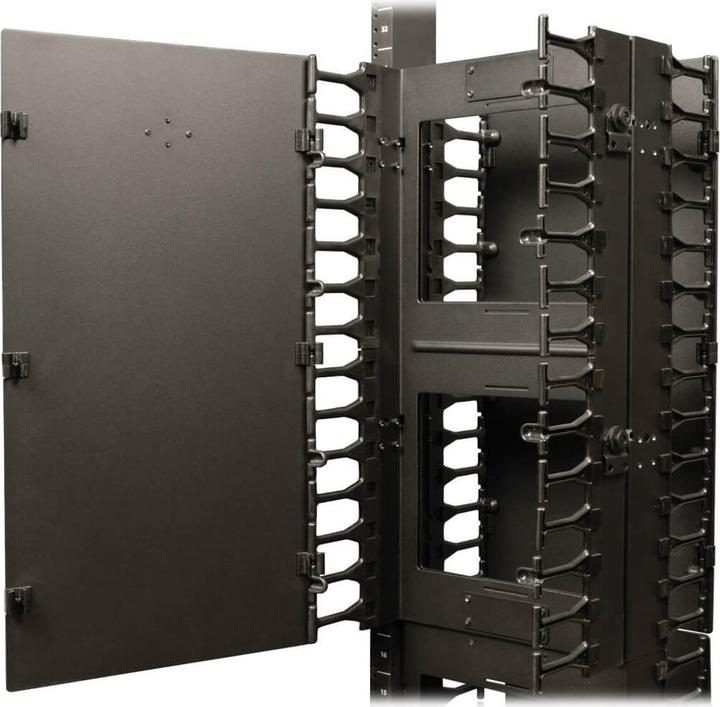 Actual product image Eaton SmartRack 12inch 30.48cm Width High Capacity Vertical Cable Manager - Double finger