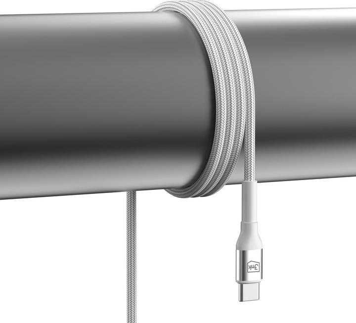 Produktbild 3MK Kabel Hyper Cable N-SERIES USB-A do USB-C 1m 9V/2A 18W biały (1 m, USB 2.0, 18 W)