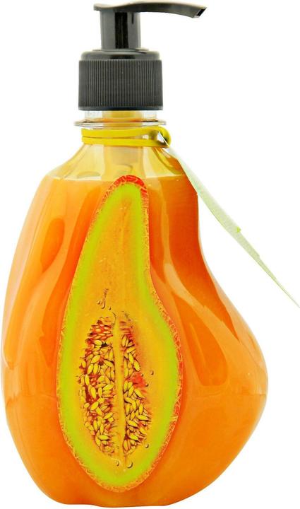 Actual product image Pharma Bio AURA Smaczne Sekrety mydło w płynie z ekstraktem z Melona 500ml (Liquid soap, 500 ml)