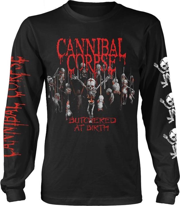 Image du produit Cannibal Corpse Butchered At Birth Baby (Longsleeve) (M)