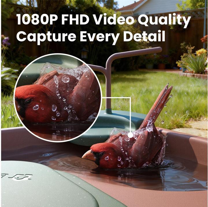 Produktbild Birdfy Vogelbad Jolly V
