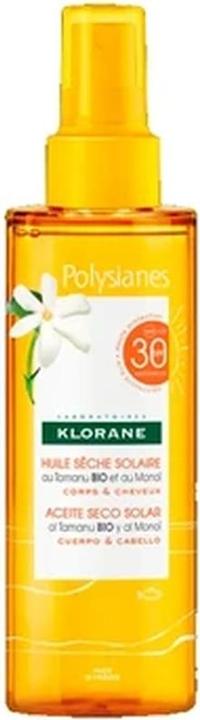 Immagine prodotto Klorane Olio di Tamanu e Monoi per la protezione solare 100ml (Olio abbronzatura, 100 ml)
