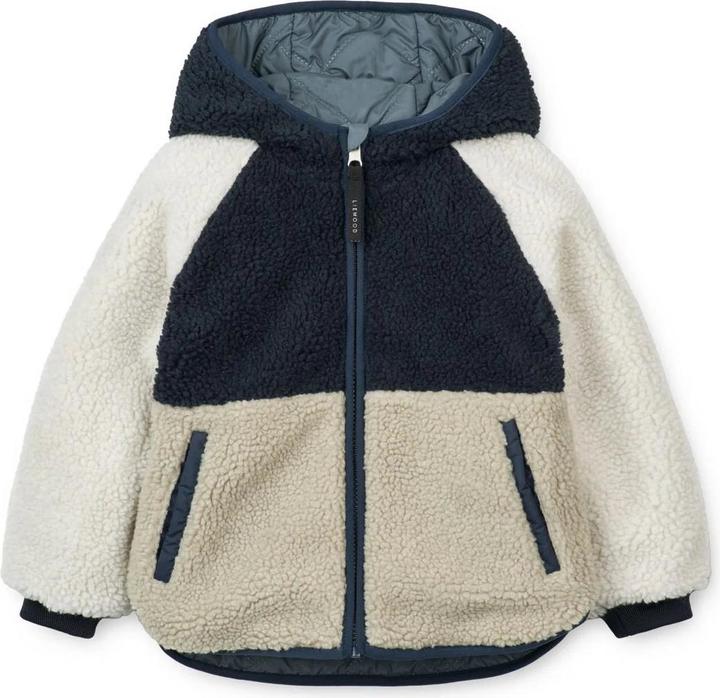 Actual product image Liewood Reversible jacket Jackson Whale Multi Mix (122)