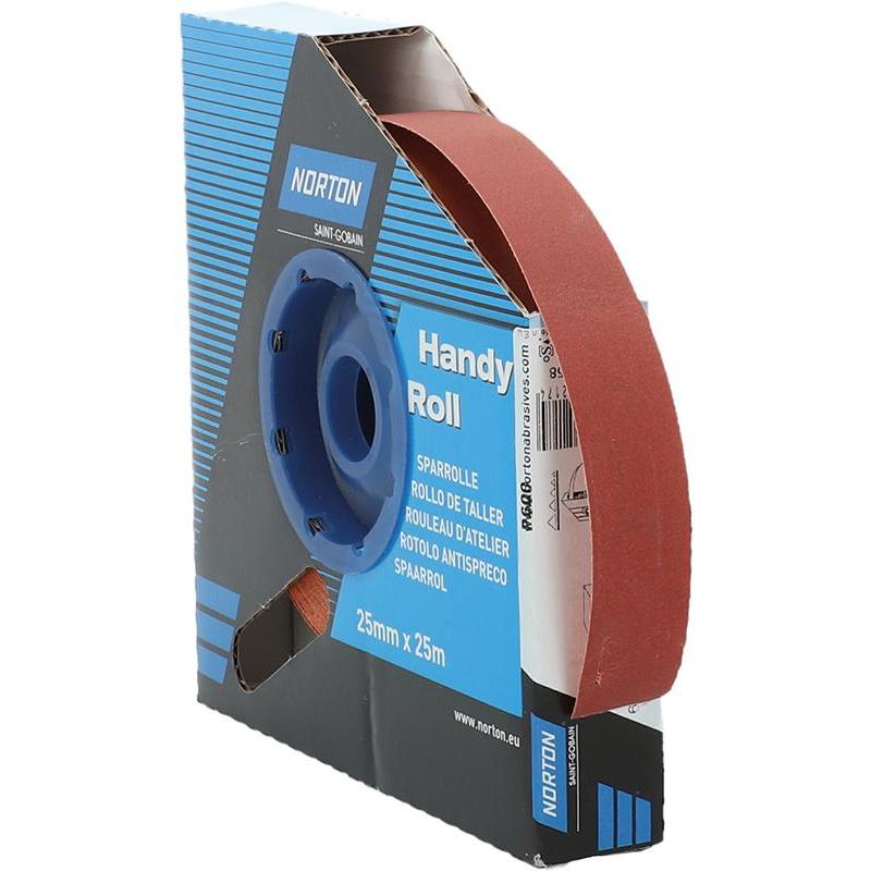 Magni, Schleifmittel, Norton R222 Schleifscheibe Rolle 25 mm 25 m G600 (P600)