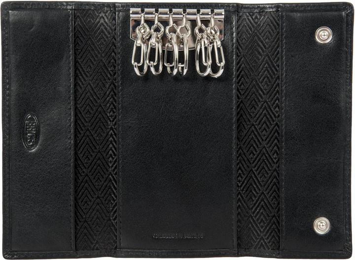 Actual product image Brics Monte Rosa leather key case 13 cm