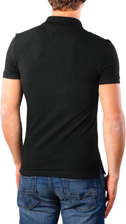 Actual product image Lacoste Polo Shirt Slim Short Sleeves noir (XL)