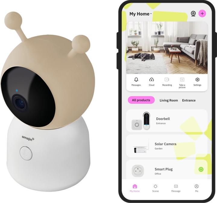 Actual product image Omajin Baby monitor (Video & Audio)