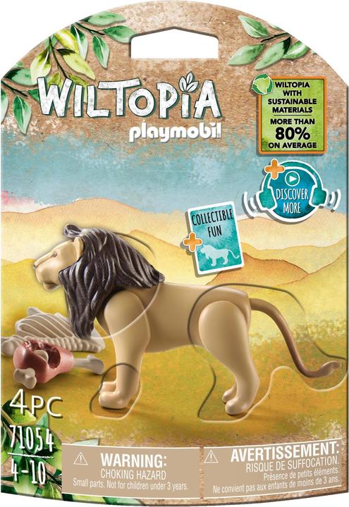 Produktbild Playmobil Löwe (71054, Playmobil Wiltopia)