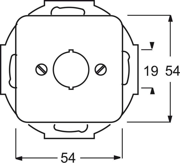 Actual product image Busch-Jaeger Central disk