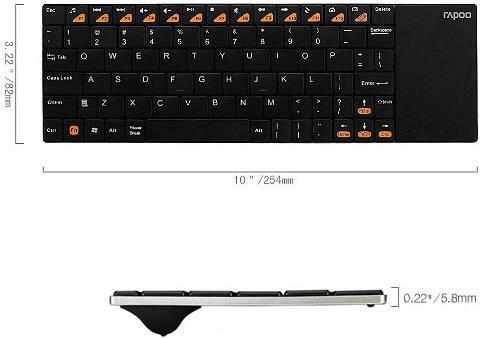 Produktbild Rapoo Wireless Multi-media E2700 (CH, Kabellos)