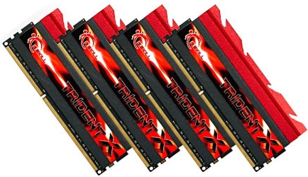 Produktbild G.Skill TridentX (4 x 8GB, 2400 MHz, DDR3-RAM, DIMM)