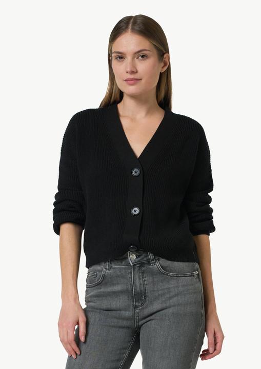 Produktbild Comma Strickjacke Lässige Strickjacke mit voluminösen Ärmeln (40)