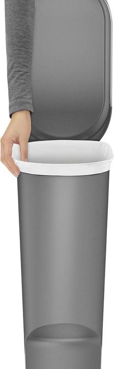 Actual product image Simplehuman 40 l, single compartment, grey plastic (40 l)