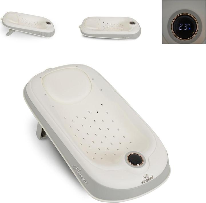 Cangaroo Havana Weisse Wiege mit Thermometer