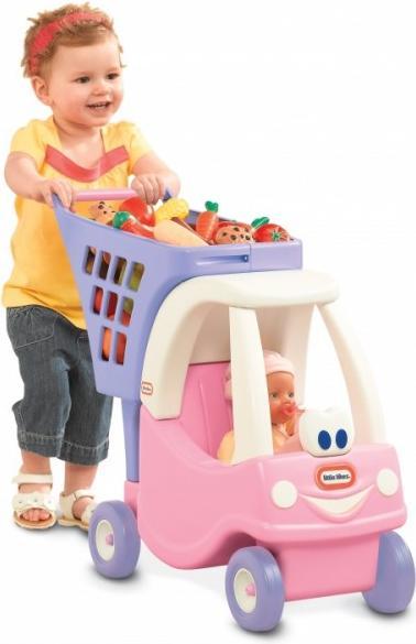 Actual product image Little Tikes Prinzessin Cozy Coupe Einkaufswagen