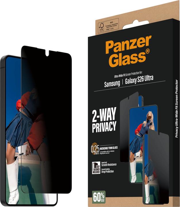 Produktbild PanzerGlass Ultra-Wide Fit (1 Stk., Samsung Galaxy S26 Ultra)
