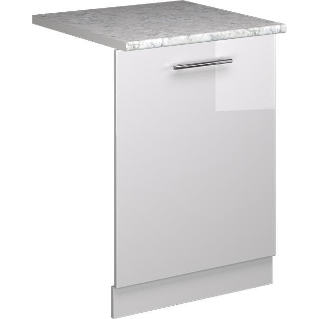 Vichy Fame-Line, Weiss Hochglanz/Weiss, 60 cm, AP Marmor, Geschirrspüler Zubehör, Weiss