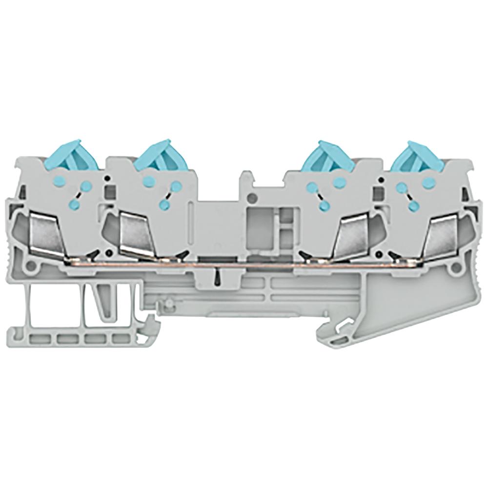 50x Siemens, Verteilerschrank Zubehör, Reihenklemme 1,5qmm 1Etage 4kl gr 17,5A 8WH3004-0AE00