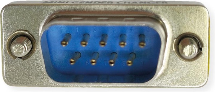 Produktbild Value Mini Gender Changer, DB9 ST/ST (0.01 m, Mini DIN)