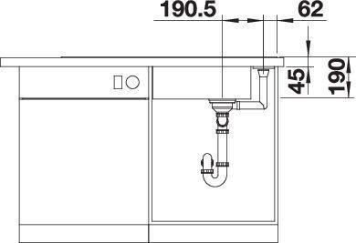 Produktbild Blanco Axia III XL 6 S (Aufsatzspülbecken, 100 cm, 51 cm)