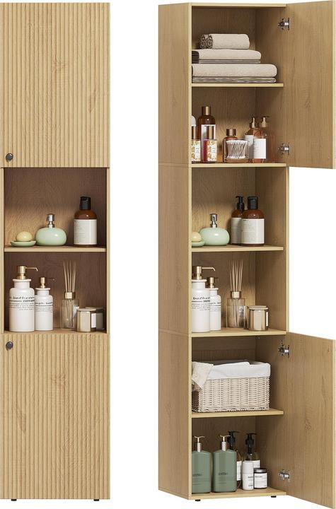 Actual product image Homcom Bathroom cabinet (31 x 40 x 182 cm)