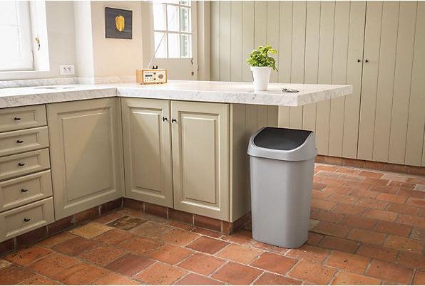 Produktbild kaiserkraft Schwingdeckelabfallbehälter (50 l)