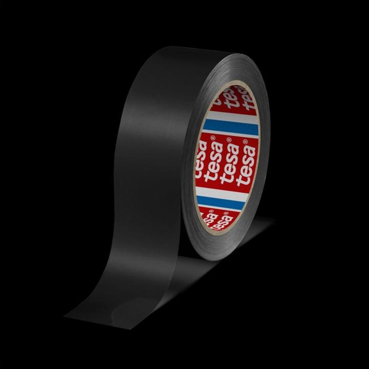 Actual product image tesa Packing tape 66m x 12mm black (12 mm)