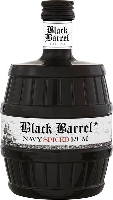 Actual product image A.H.Riise Black Barrel Navy Spiced Rum (1 x 70 cl)