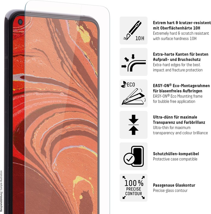 Produktbild Displex Real Glass, 2D Panzerglas (1 Stück, Xiaomi Mi 11 Lite, Xiaomi Mi 11 Lite 5G)