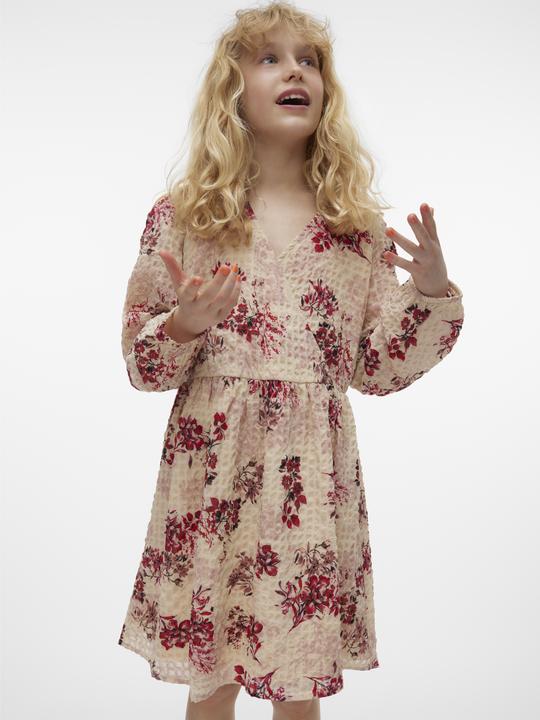 Produktbild Vero Moda Normal geschnitten V-Ausschnitt Junior Kurzes Kleid Kleid (128)