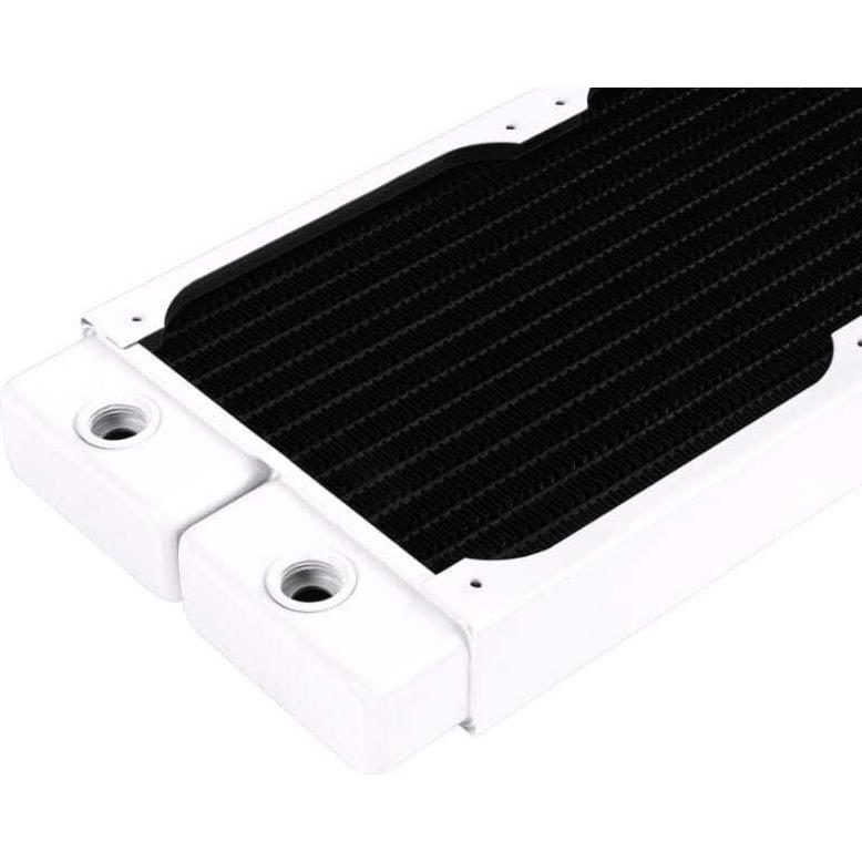 Thumbnail - Alphacool RAD HPE-30 Full Copper 280mm Radiator - White (280 mm), Wasserkühlung Radiator, Weiss