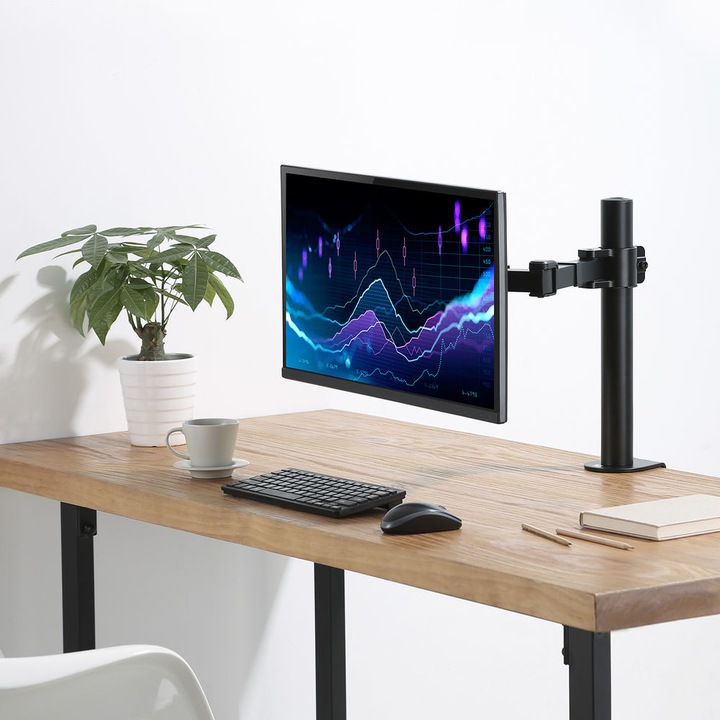 Actual product image Monitor Desk Mount, 1 screen up to 32ö and 12 kg (Table, 32")