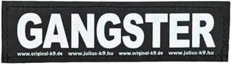 Actual product image Trixie 2 Julius-K9® Velcro stickers (S, Dog, Dog sport)