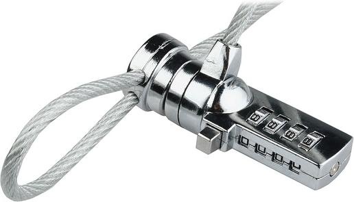 Produktbild Natec LOBSTER CODE Kabelschloss Metallisch