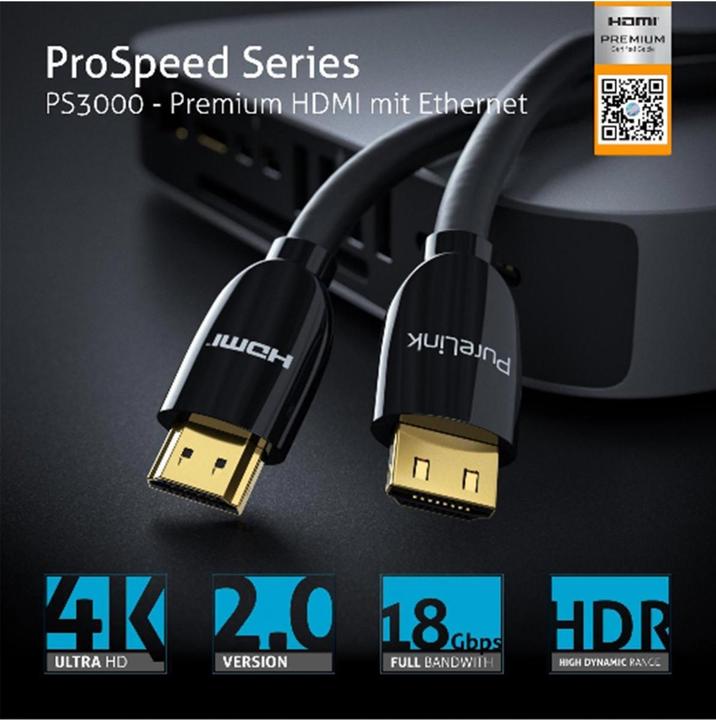 Image du produit Purelink HDMI (Typ A) — HDMI (Typ A) (1.50 m, HDMI, 2.0b)