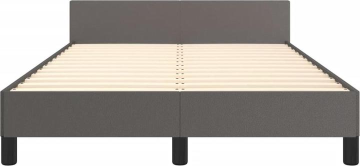 Actual product image vidaXL Bettgestell mit Kopfteil Kunstleder (120 x 190 cm)