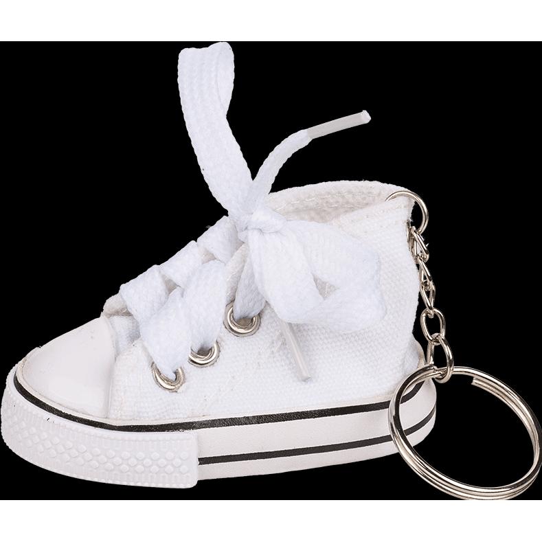 Out of the blue, Schlüsselanhänger, Schlüsselanhänger Turnschuh weiss, Weiss
