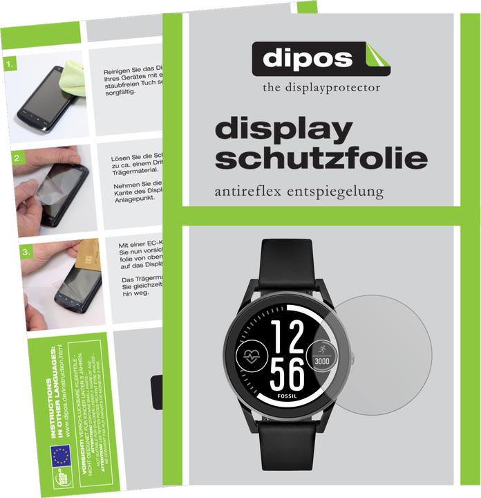 Actual product image Dipos Screen Protector Anti-Glare (Fossil Q Control)