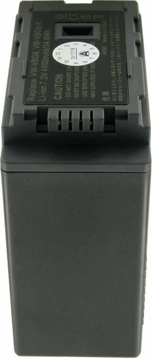 Produktbild AccuCell Akku Panasonic VW-VBG6 (Akku)